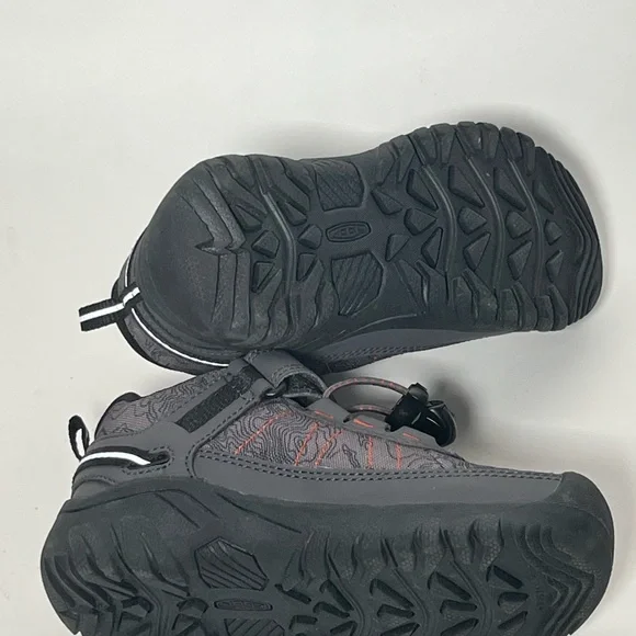 Keen Kids' Targhee Charcoal and Black Sneakers Size 10 NWOB - Picture 5 of 6